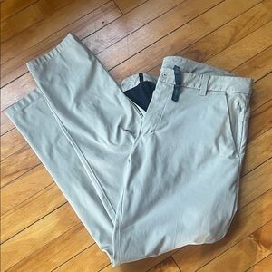 lululemon Warpstreme Tan Golf Pants